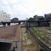 Abandoned Nortfolk Southern Train Platform