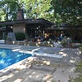 1960 Mid-Century Modern Home on Wooded Private Lot with Pool