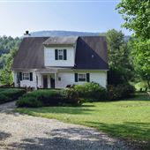 Sautee Valley - 25 acre farm land and creek property with 3 bedroom cottage