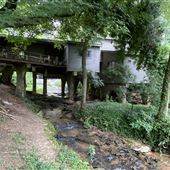 House over river