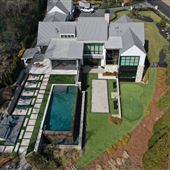 Modern Farmhouse with Oasis Backyard, Infinity Pool