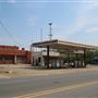 Old Macon Gas Station with Pumps