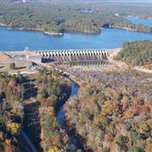 Lake Sinclair Dam