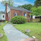 1949 Intown Two-Story Georgian Brick Home with Fenced in Backyard