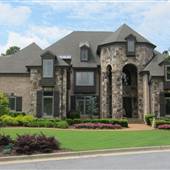 Canton stone suburban house