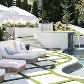 Milton  Pool and Pool House