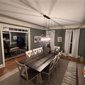 Large suburban Milton home with pool and firepit