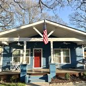 Little blue house