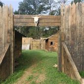 Recreated Civil War Outpost Fort