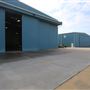 Airport Runway and Hangar