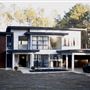 Ultra-Modern Lakefront Estate on 5-acre lot