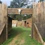 Recreated Civil War Outpost Fort