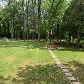 Backyard is Park-Like Setting
