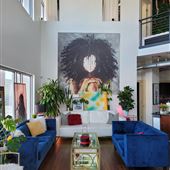 Boho Chic Loft With Natural Light and VIP Lounge setup