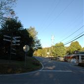 Lookout Mountain streets and sidewalks