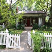 White Picket Fence in Virginia Highlands