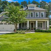 Luxury Craftsman Home with Modern Interior and Pool