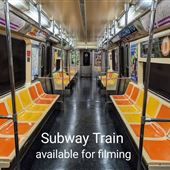 Subway Train for filming at RJR Props Atlanta GA