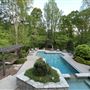 Buckhead prairie style with pool in forest. Stunning natural setting.