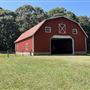 Rural Big Red Barn