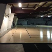 Praters Athletic Flooring at former Peerless Woolen Mills