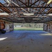 Backyard Airplane Hanger Off Grass Strip