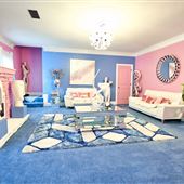 The Pink and Blue House