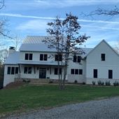 Modern Farmhouse off a Gravel Road