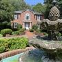 Georgian Mansion with Fountain & Carriage House