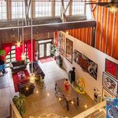Large Rustic Industrial Loft - Castleberry Hill - Downtown Atlanta
