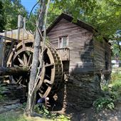 1850’s log cabin, grist mill