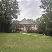 Large Craftsman facing  Lake Arrowhead in Waleska, Ga