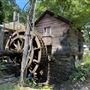 1850’s log cabin, grist mill