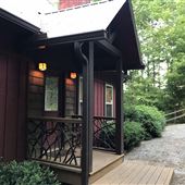 Little Red Cabin on the Mountain