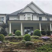 Farmhouse-style on acres w/waterfall, barns - EXT Only