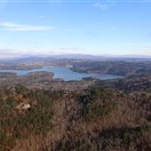 North Georgia Aerial Shots (mountains, lakes, roads)