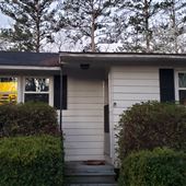 Home/with land and wooded area