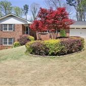 Atlanta 60's Mod Brick Ranch w Finished Basement on Culdesac House