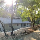 Old Fancy Rustic MCM 70s House In Forest