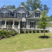 Modern Farmhouse Suburban Pool Home