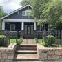 1920 Craftsman corner lot iron fence