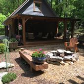 Gainesville House near Stream