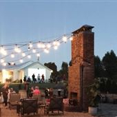 white brick farmhouse on 9 acres