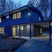 REGALWOODS MID-CENTURY BLUE HAUS