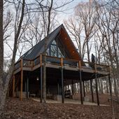 Modern A-Frame Cabin on Lake Hartwell