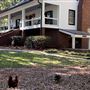 Small farm home and barn reproductions of old Virginia farm